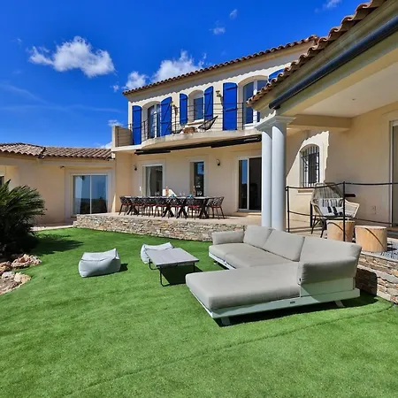 Azur, Amazing Sea Views, Heated Pool 4* Sainte-Maxime